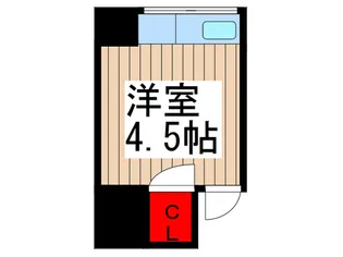 岡本荘【1階】の間取り