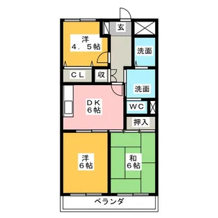 ベルロード23【2階】の間取り