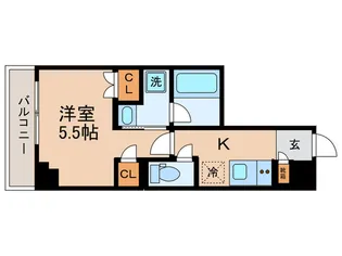 ACP Residence 亀戸【1階】の間取り