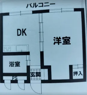 群馬県伊勢崎市曲輪町【マンション】の間取り