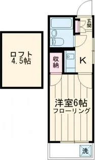 第7ハイツ春野【2階】の間取り