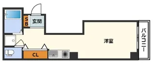 ペールウィ【3階】の間取り