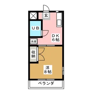 サンスクエア【3階】の間取り