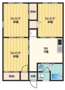 エルゼンNOMURA【1階】の間取り