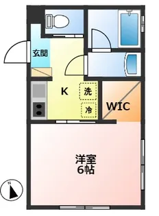 神奈川県小田原市扇町3【アパート】の間取り