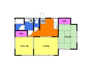 神奈川県厚木市三田3【一戸建】の間取り