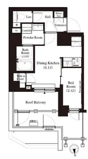 アーバンパーク江古田の森【5階】の間取り