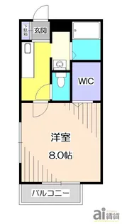 エル・フォンテーヌ【1階】の間取り