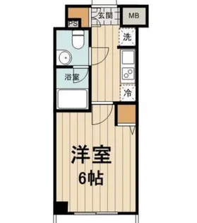 東京都江東区富岡2【マンション】の間取り