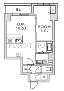 クレアーレ上目黒諏訪山【1階】の間取り
