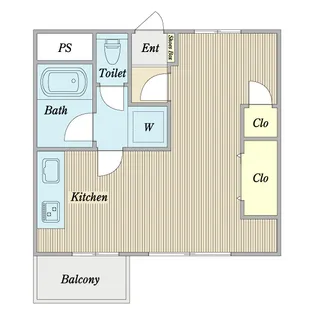 タカエイマンション【3階】の間取り