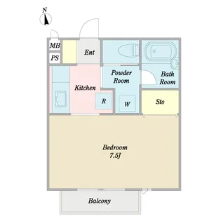 プラネット【2階】の間取り