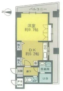 神奈川県横浜市南区二葉町3【マンション】の間取り