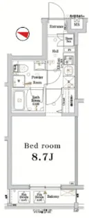 ログ池上【2階】の間取り