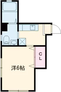 アグレ西小岩【3階】の間取り