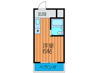 コムズスクエア日吉【5階】の間取り