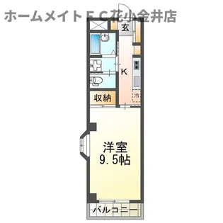 レトロ館【1階】の間取り