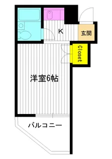 東京都練馬区豊玉北6【マンション】の間取り