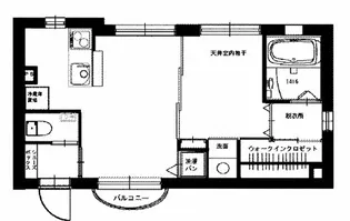 メゾン・デ・ルミエール【2階】の間取り