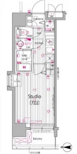 ガーラ・アヴェニュー練馬【1階】の間取り