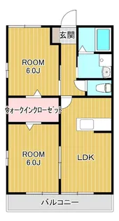 ルシェリア【1階】の間取り