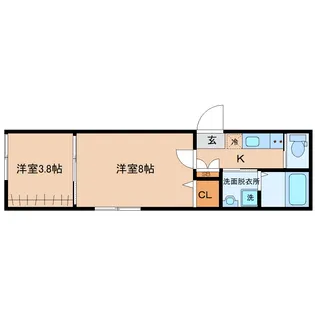エル向山【2階】の間取り