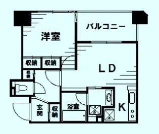 東京都台東区柳橋2【マンション】の間取り