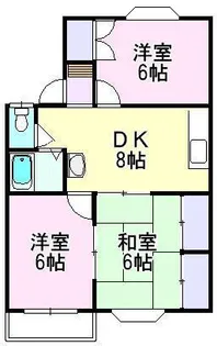 3DKの間取り画像