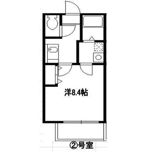 福岡県久留米市津福本町【アパート】の間取り