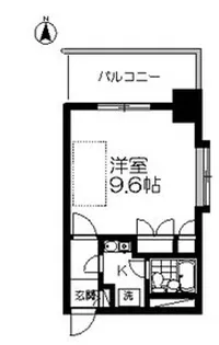 エスパシオ大町【4階】の間取り