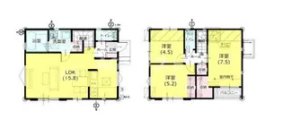 埼玉県上尾市大字小敷谷【一戸建】の間取り