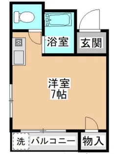 オリエントハイツ【5階】の間取り
