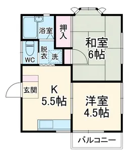 ハウスマロニエ【2階】の間取り