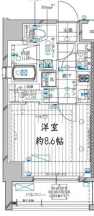 レガリス高田馬場【4階】の間取り