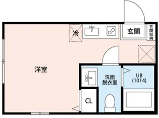 神奈川県横浜市神奈川区三ツ沢南町【アパート】の間取り