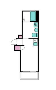エフプレスト入谷【4階】の間取り