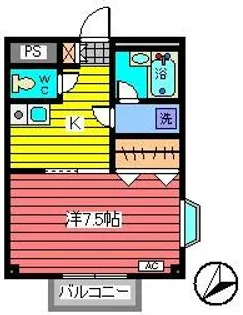 ハイム・アルテナ【3階】の間取り