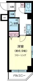 L-Flat南品川【2階】の間取り