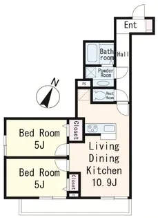 CAMINO DE SAKURA【2階】の間取り