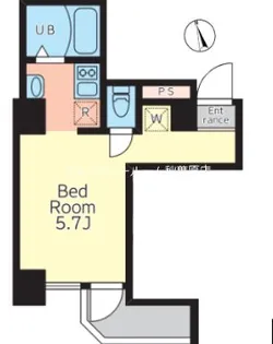 Bloom Tower Ueno【3階】の間取り