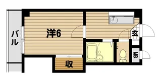 メゾンボヌール【2階】の間取り