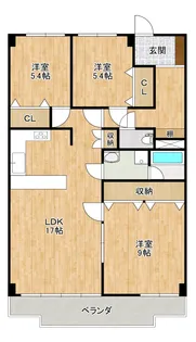 ファインコール91【3階】の間取り
