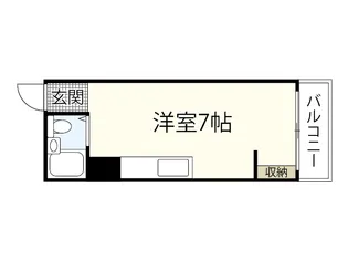 岡本ビル(舟入川口町)【3階】の間取り