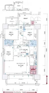 ポレスター久喜駅前【5階】の間取り