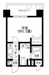 プライムアーバン田町【2階】の間取り