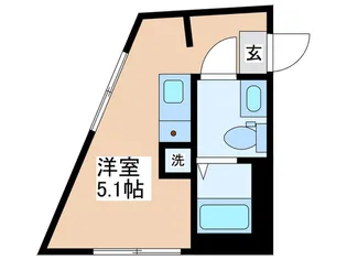 LUXE SASAZUKA【3階】の間取り