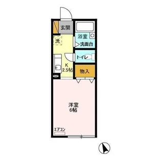 ウィンヒル373【1階】の間取り