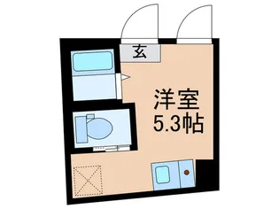 アンダーズ レジデンス北新宿【2階】の間取り