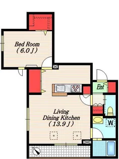 Chill out roots【3階】の間取り
