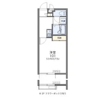 エーピーティー【2階】の間取り